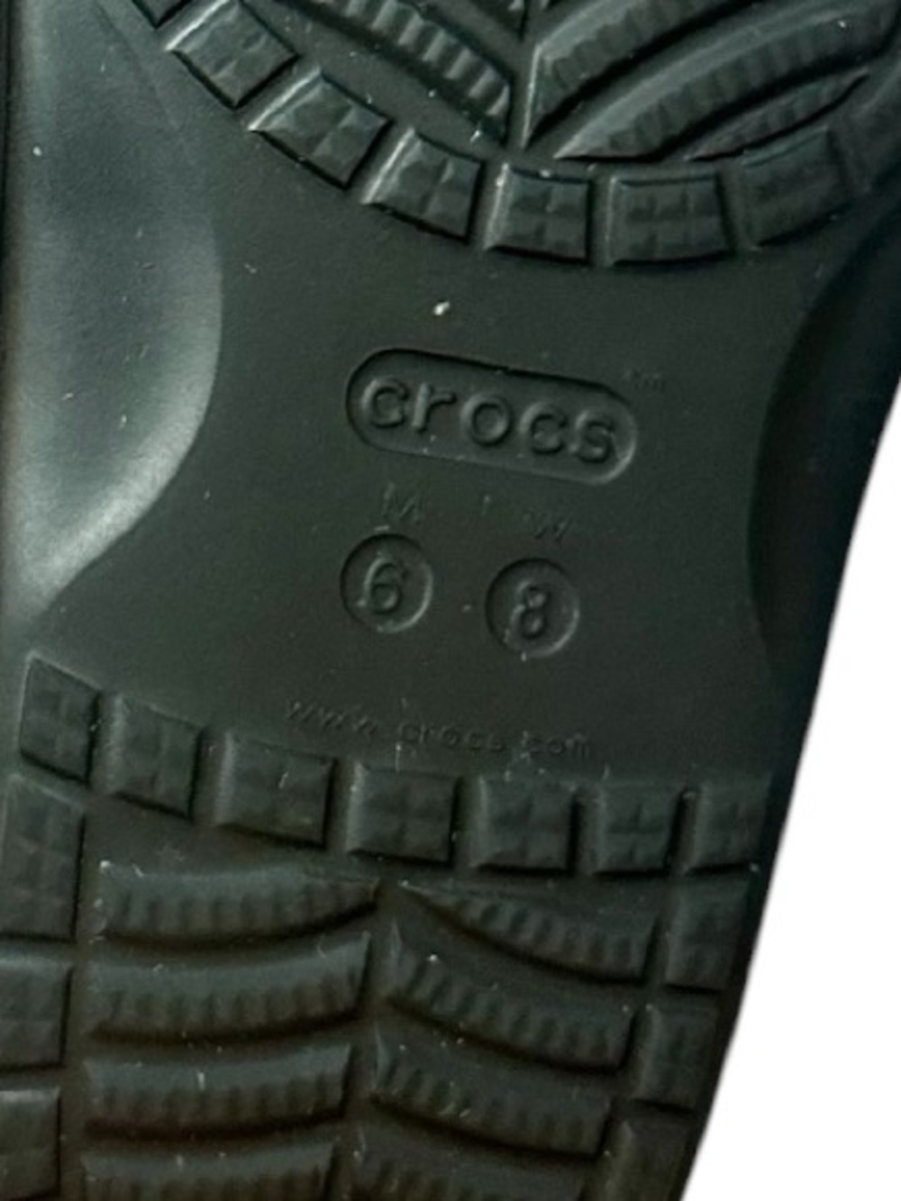 Crocs Classic Solarized Tie Dye Slide Sandals M6 W8 Unisex Waterproof - Picture 6 of 7